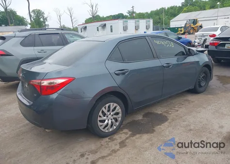 2017 Toyota Corolla Le z USA, uszkodzony, nr VIN 2T1BURHE1HC871797